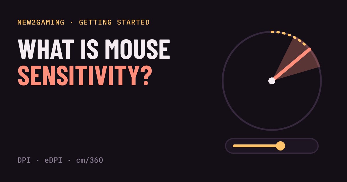 A top-down view dial turning as a mouse slider moves along a pad